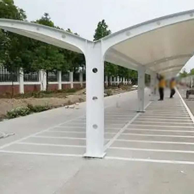 康马县膜结构电动车棚