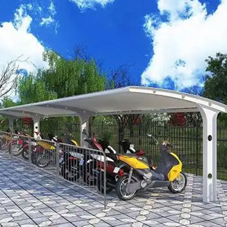 康马县膜结构电动车棚