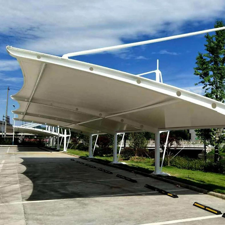 康马县膜结构汽车棚