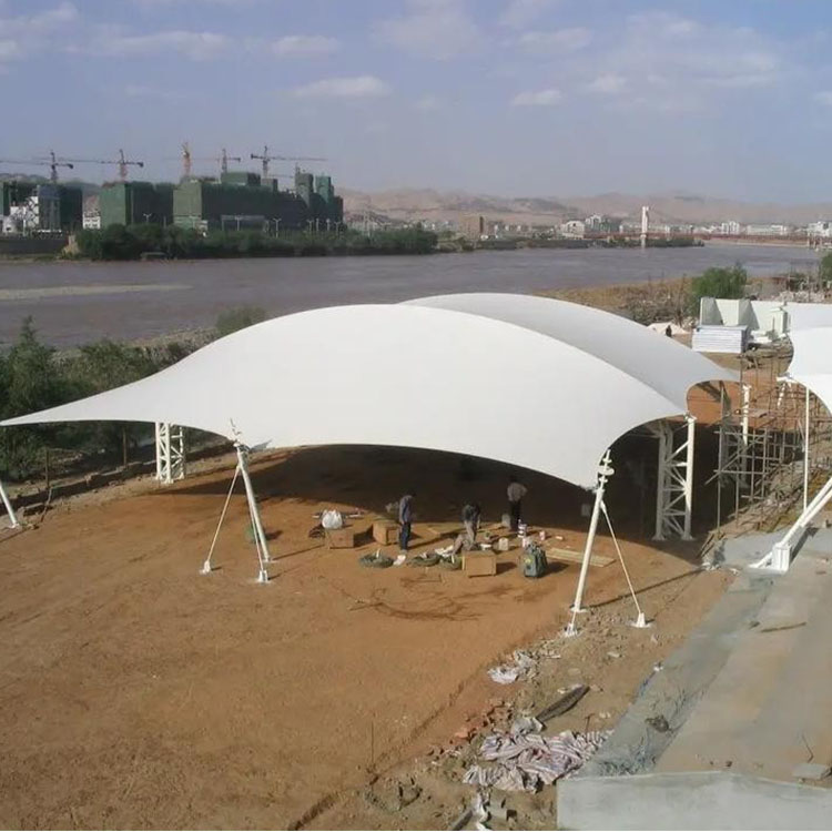 康马县膜结构汽车棚